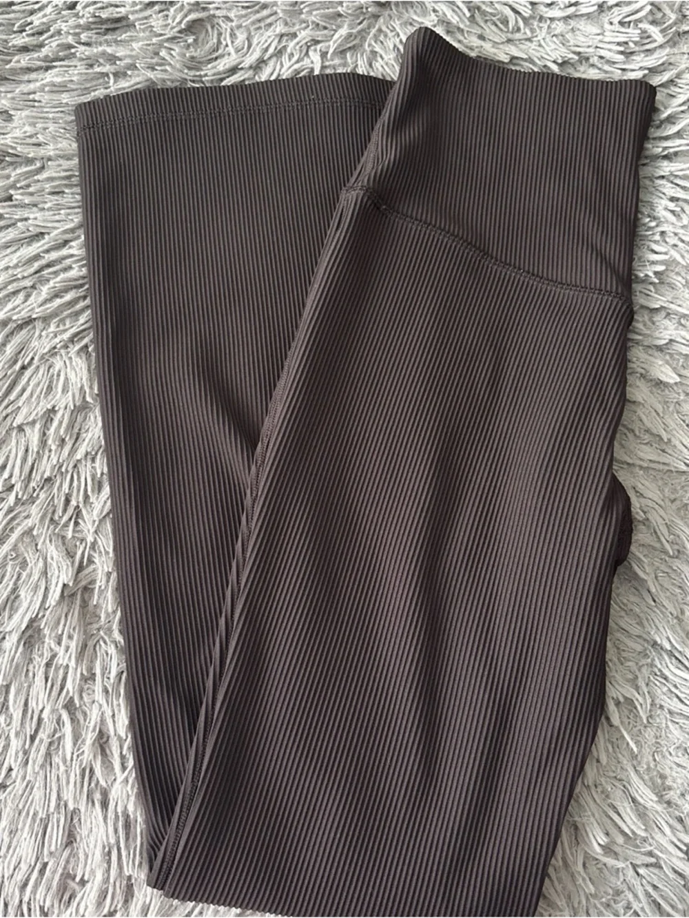Athleta Ribbed Elation Crop Flare in Black - Picture 3 of 3